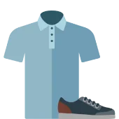 Shirt and Shoes graphic