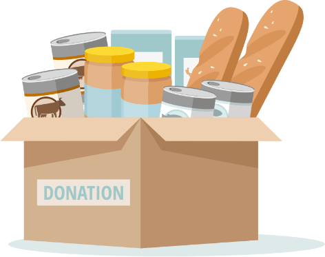 Food Donations Graphic