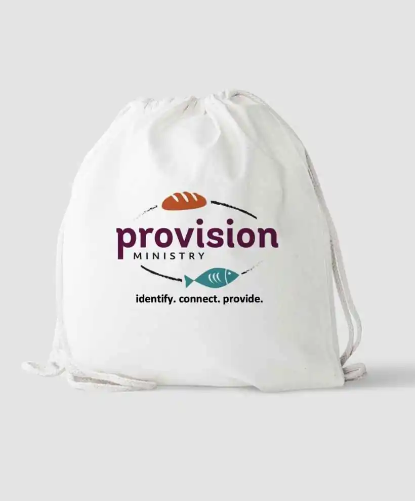 Provision drawstring bag